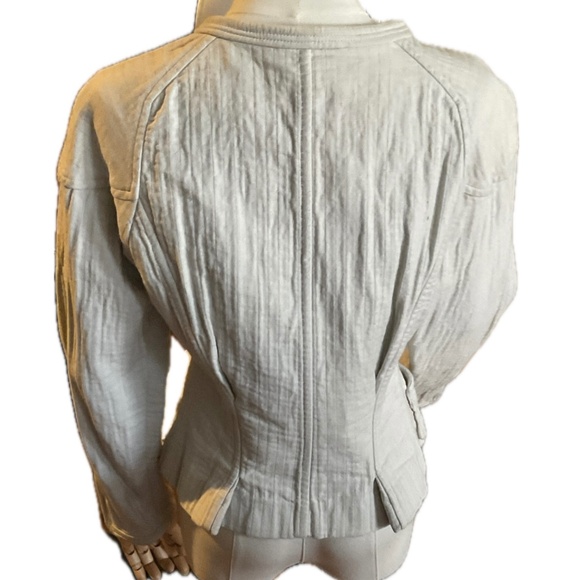 Isabel Marant Quilted Cotton Biker Short Jacket in Pristine Condition size 1 - Picture 4 of 15